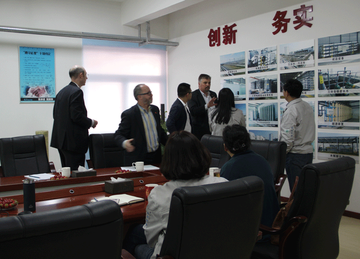 澳洲经贸代表团来华体会平台_华体会（中国）一站式服务平台考察工业水处理技术